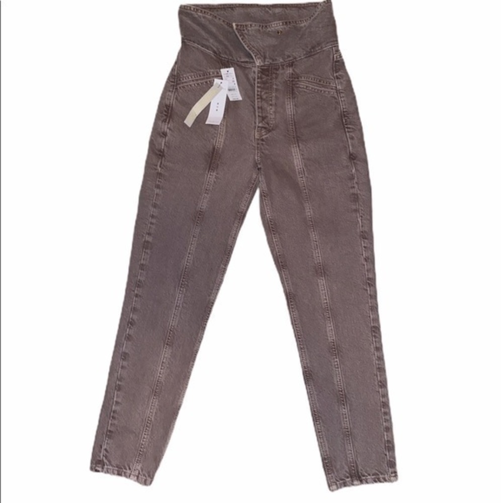 Topshop mom high waisted jeans size 4